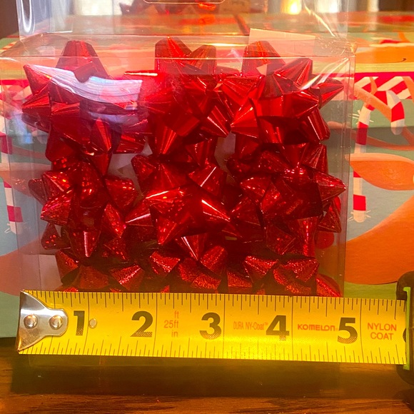 🦌LINDY BOWMAN🦌 2 RULDOLPH THE RED NOSE REINDEER GIFT BOXES + 9-CT MINI BOWS🎄 - Picture 8 of 9